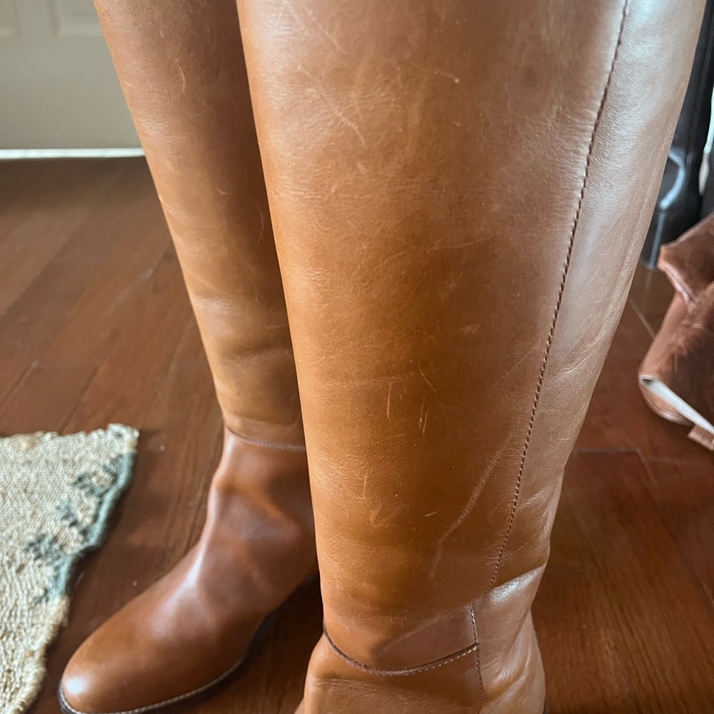 Madewell  wide calf tall boots - Picture 4 of 7